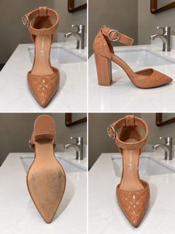 Nude/Tan Quilted Madden Girl Heels