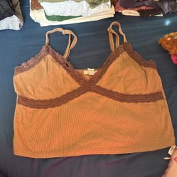 brown top