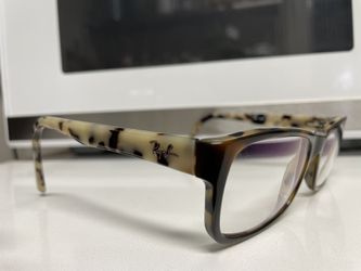 RAY-BAN Tortoise Shell RB 5(contact info removed)  AUTHENTIC DESIGNER FRAMES EYEGLASSES 52-17
