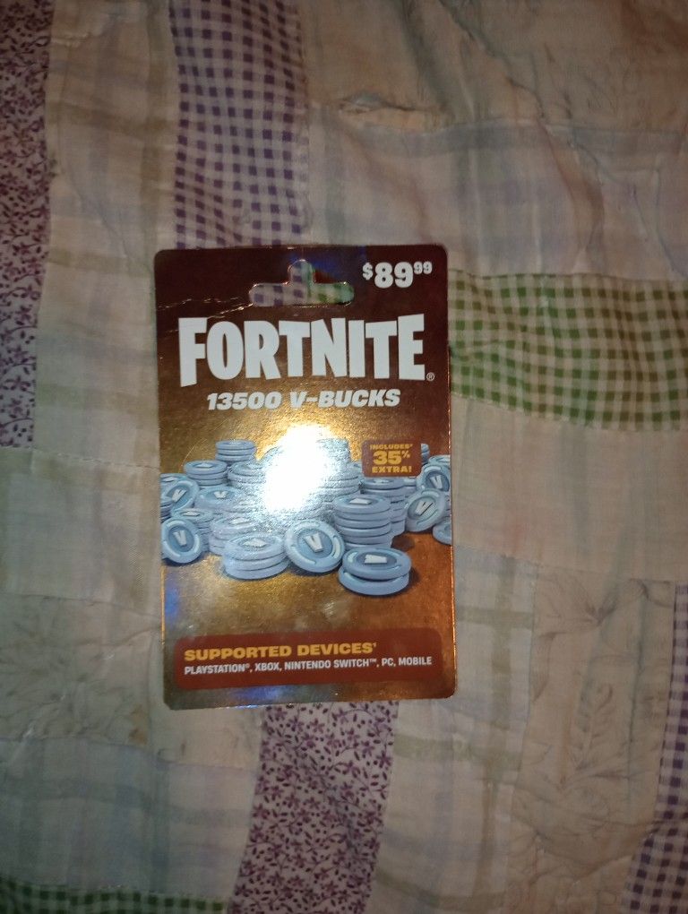 Fortnite V-bucks 13,500