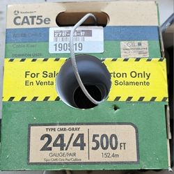 CAT5e 342' Left. 