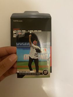 Dr. Fauci Topps card