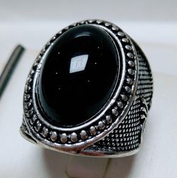 Sterling Silver Unisex Ring Size 10