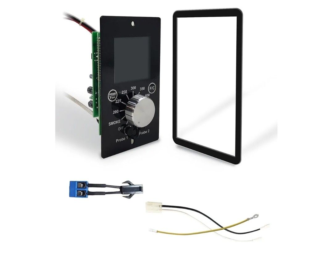 Universal PID Enhanced Grill Temperature Control Panel Replacement for Pit Boss, Traeger, Z Grills and Smokers Models