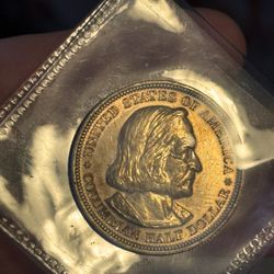 1892 Columbian Exposition Half Dollar – First U.S. Commemorative 🇺🇸