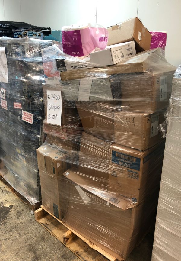 Full pallet of staples merchandise for Sale in Rock Hill, SC OfferUp