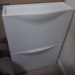 Ikea, TRONES
Shoe/storage cabinet, white, 20 1/2x7 1/8x15 3/8"