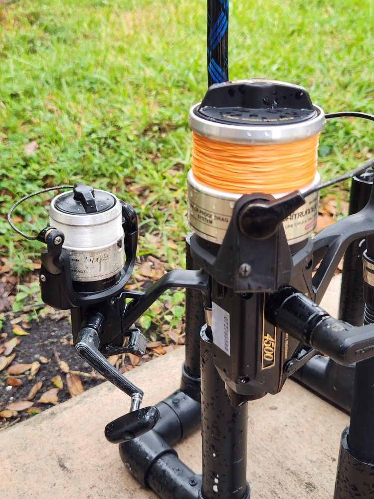 2 Shimano Baitrunner Fishing Reels...250.00 For Both for Sale in