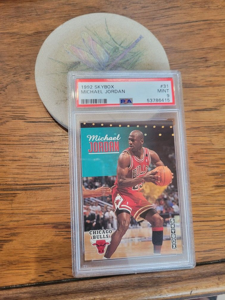1992 Skybox Basketball #31 Michael Jordan PSA 9 Mint Card