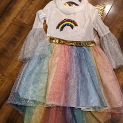 New Unicorn Dress Size 8-9