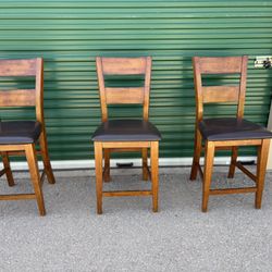 3 Heavy Duty Counter Stools 