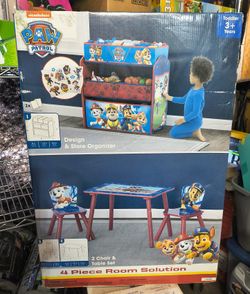 Paw patrol 4 bedroom room set