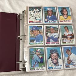 1982 Thru 1 9 8 9 Topps Score & Donruss  Traded Update And The Rookies Sets In Binder 