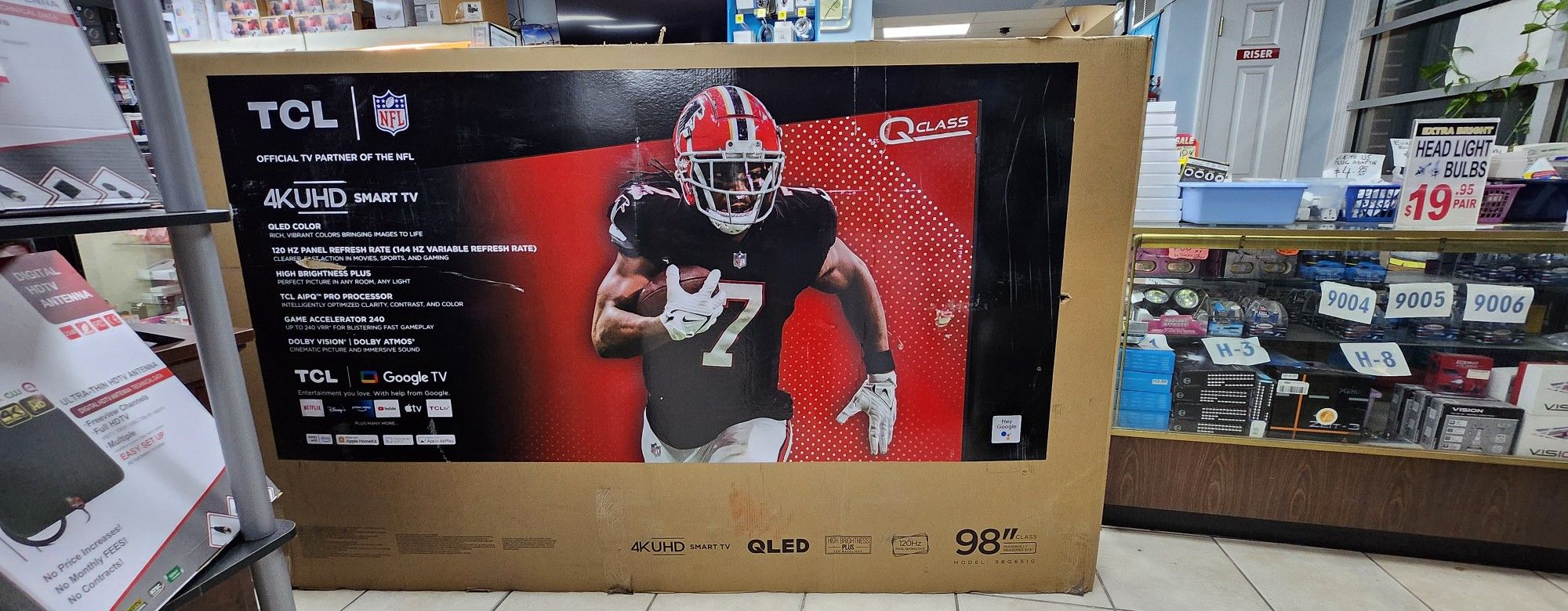 TCL 98 Inches QLED Q6 MODEL 2024 ON SALE WITH WARRANTY