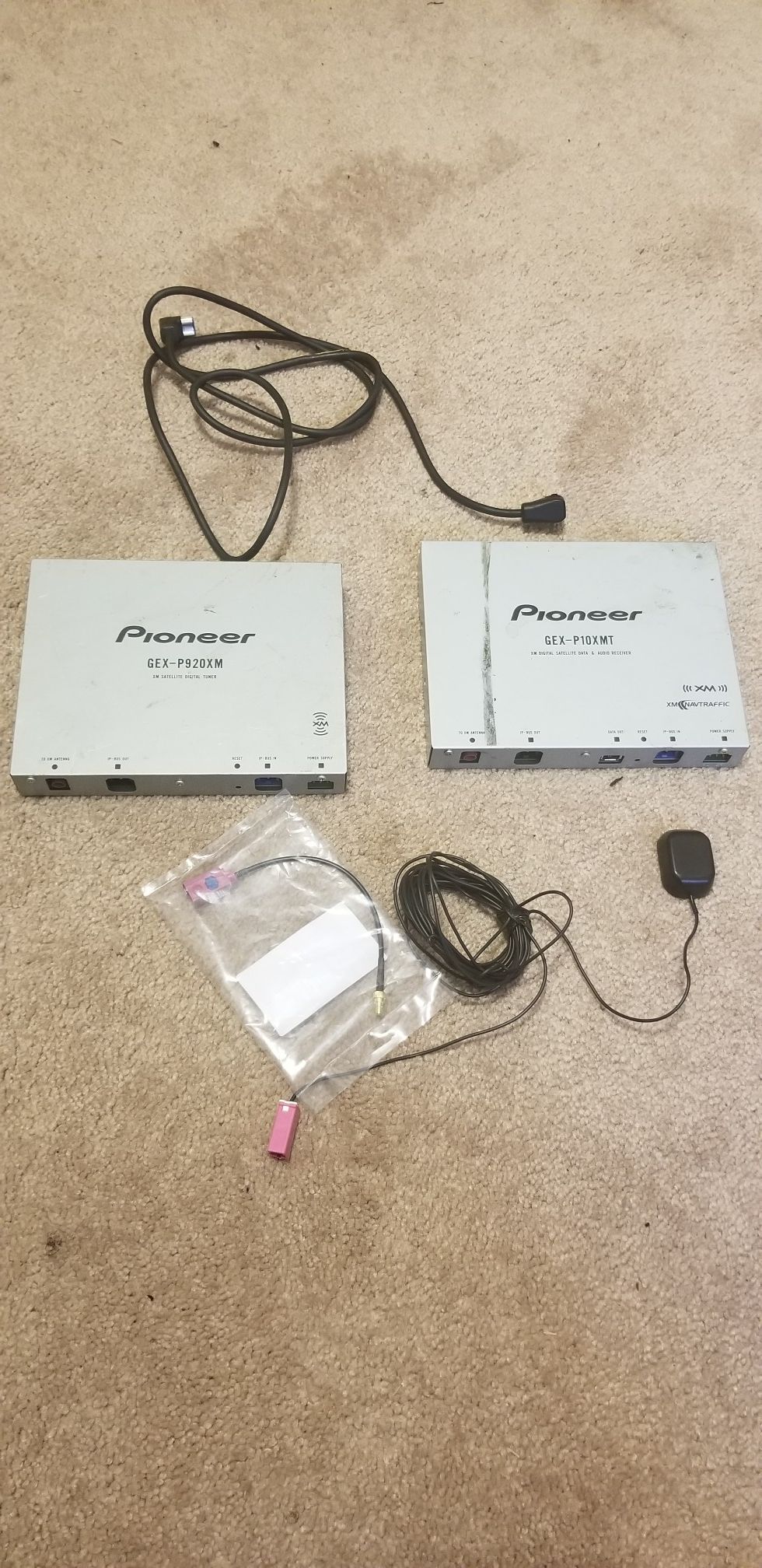 Pioneer Gex-P920XM and Gex-P10XMT