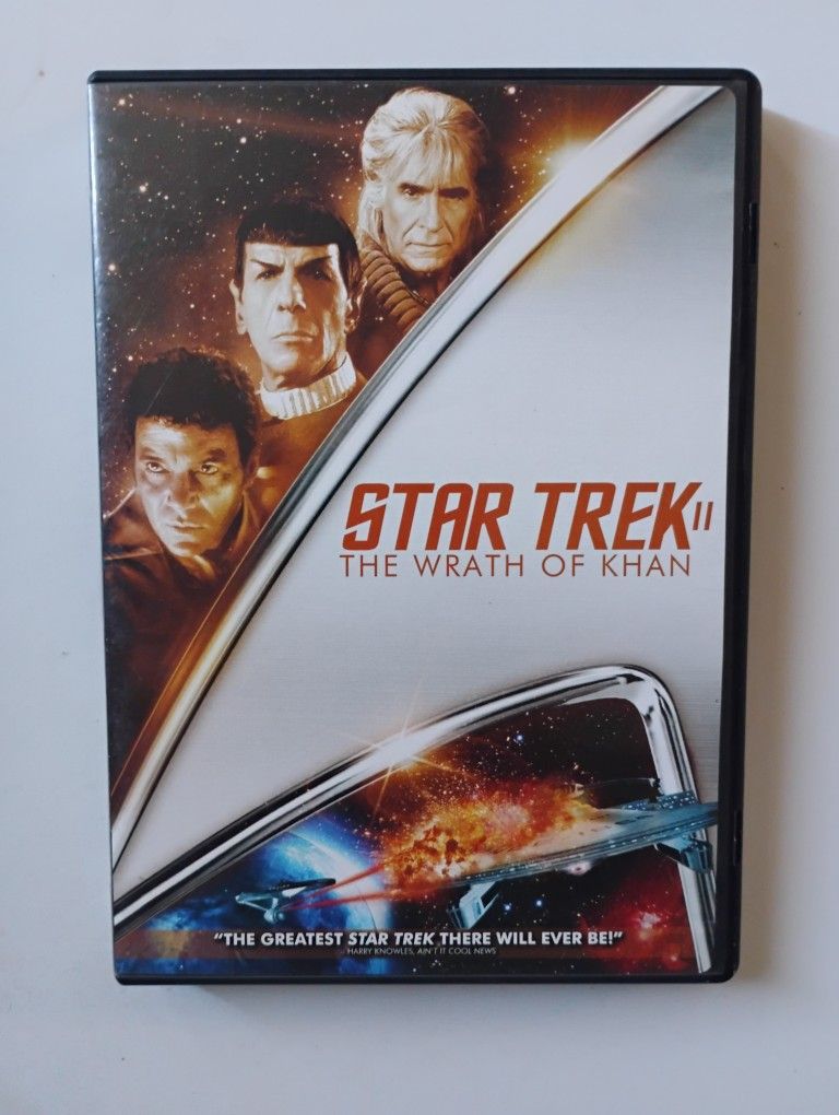 Star Trek The Wrath Of Khan DVD. Like New.