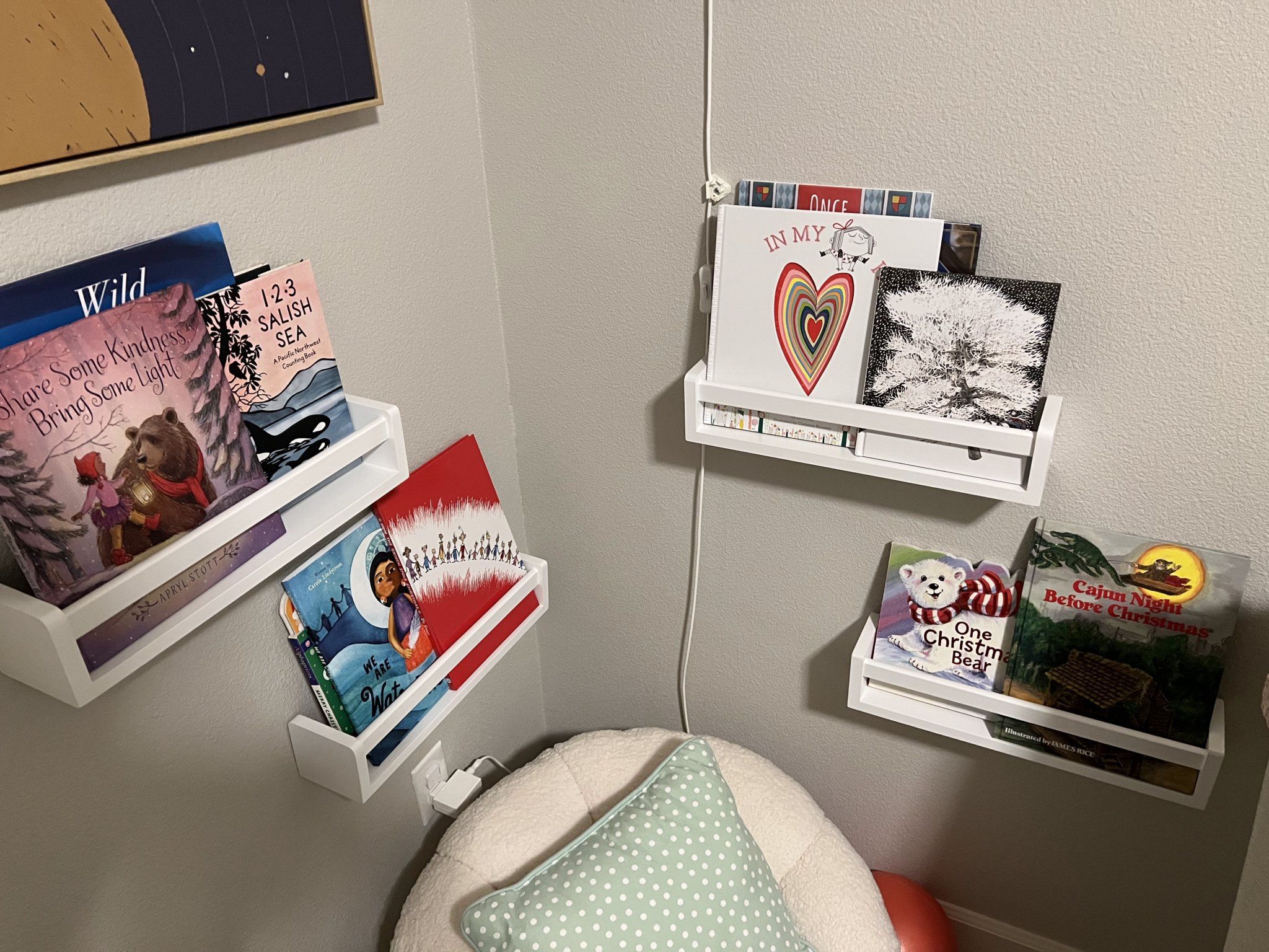 Floating Book Shelves (4)