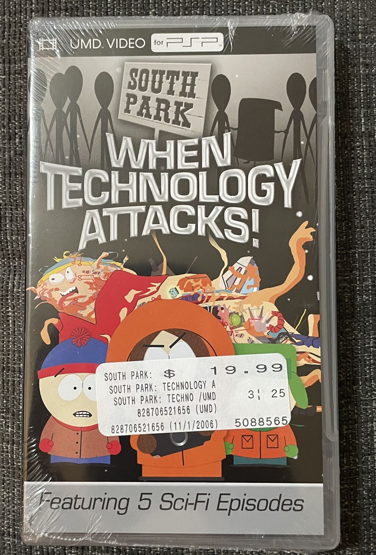 PlayStation PSP UMD VIDEO. South Park: When Technology Attacks. Features 5 Sci-Fi Episodes. BRAND NEW SEALED. $15.00