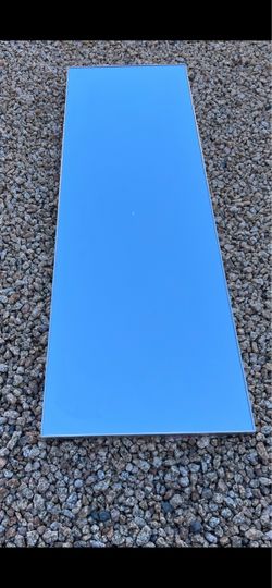 Project 62 Mirror Brushed Silver 20”x60”