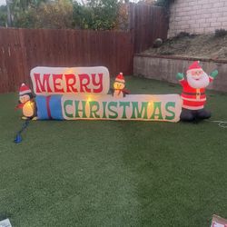 Christmas yard decoration