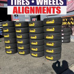 225-50-17 Tires 375$ Installed Get Free Alignment
