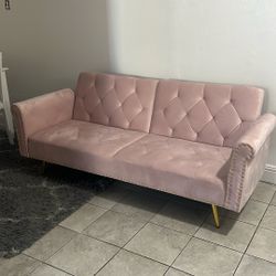 Couch / Futon Pink $25