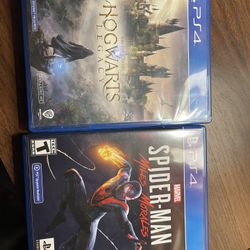 Ps4 With Spider Man Miles Morales, Hogwarts Legacy And More 