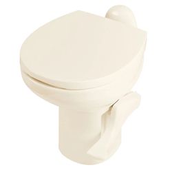 Thetford Aqua-Magic Style II Gravity RV Toilet with Ceramic Bowl Bone Brand New