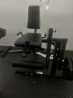 Leg Extension And Curl Machine