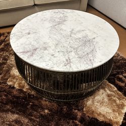 Marble Brass Coffee Table