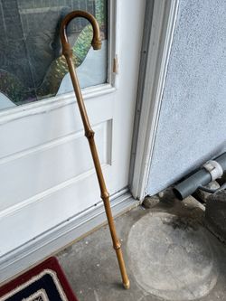 Bamboo walking stick