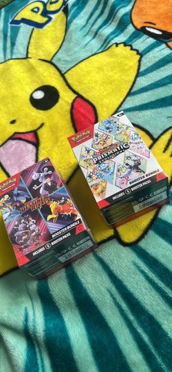 Prismatic evolutions + destined  rivals booster bundle pokemon