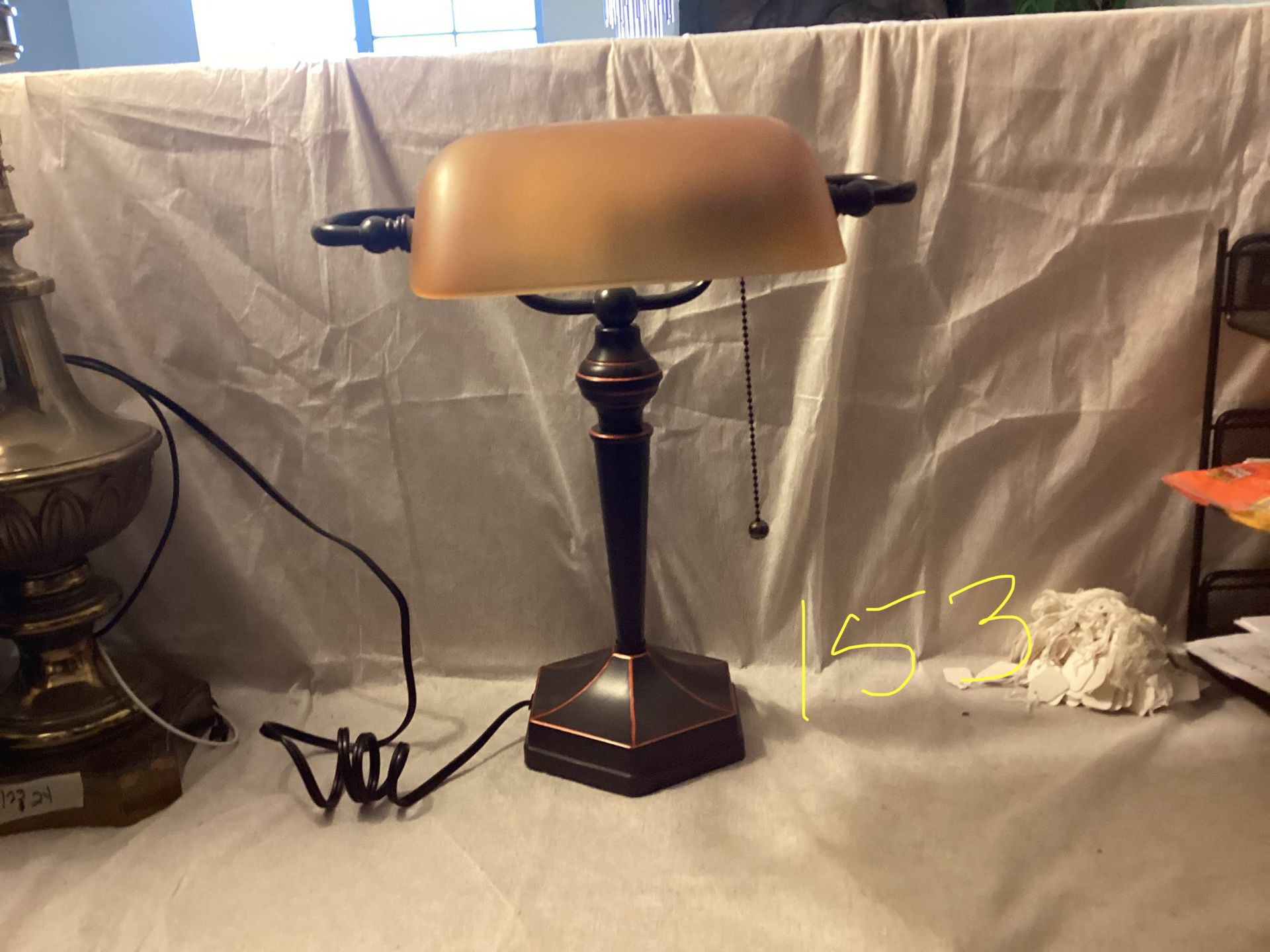 Antique V-table Lamp