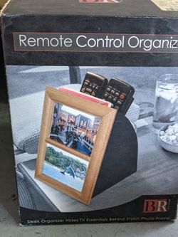 Remote Organizer And Picture Frame