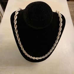 Silver Rope Chain