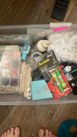 Press on nails and nail supplies