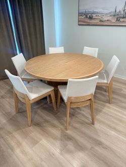Dinning Room Table and Chairs by Nate and Jeremiah
