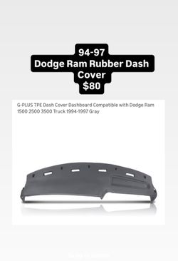 94-97 Dodge Ram Rubber Dash Cover $80