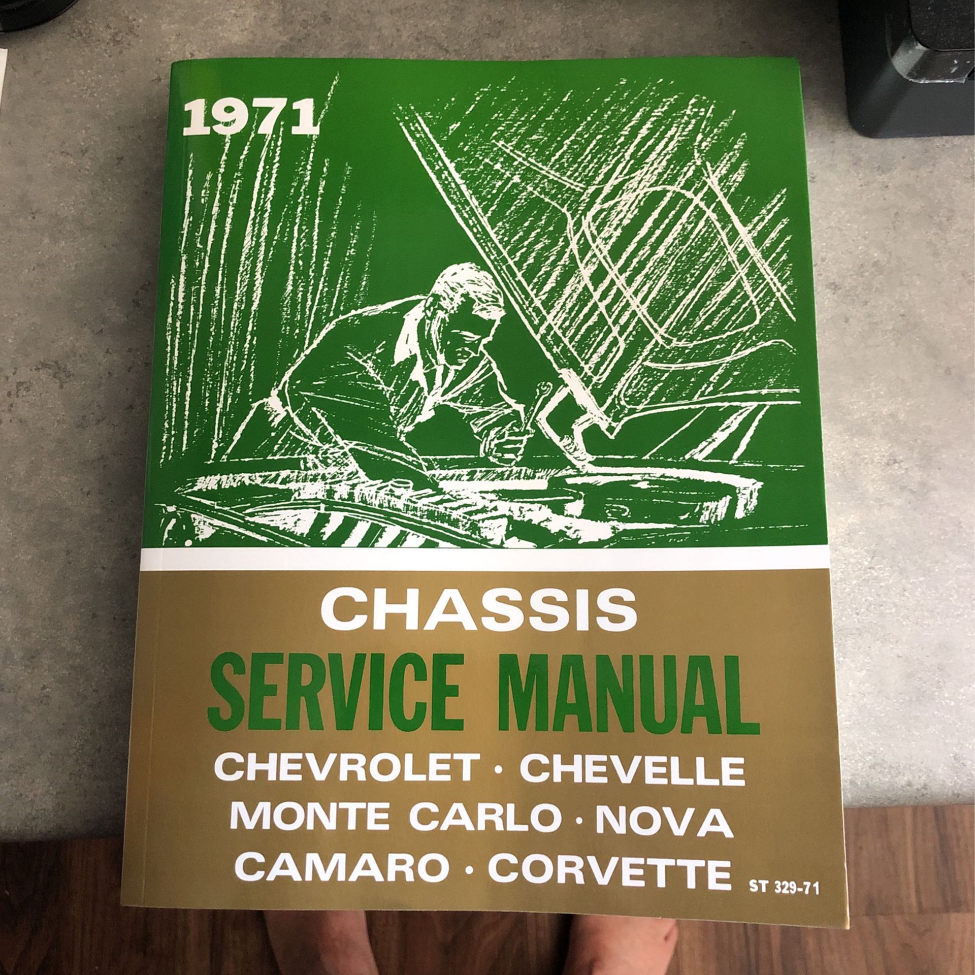 Service Manual For 71 Chevys 