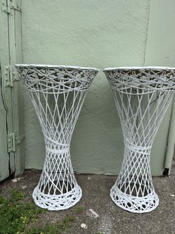Glass Top End Tables- AND MADE UNIQUE ONE OF A KIND