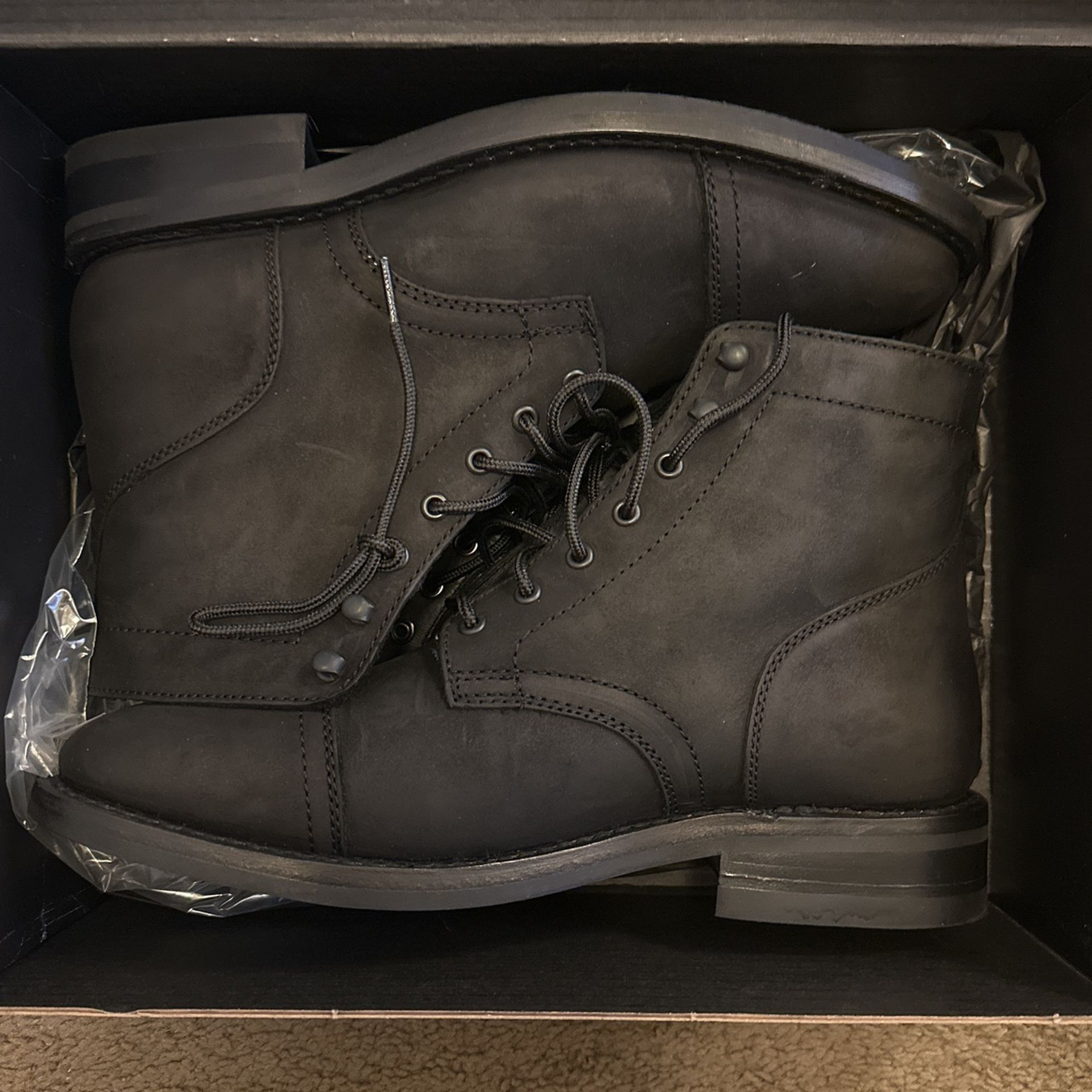 Thursday Black Matte Captain Boots