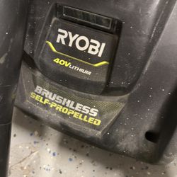 Ryobi Self Propelled 40v Lawn Mower