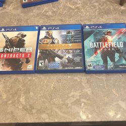 Sniper Contracts 2, Destiny, Battlefield 2042