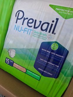 Prevail Nu-Fit Daily Briefs Extra Large 15 Count