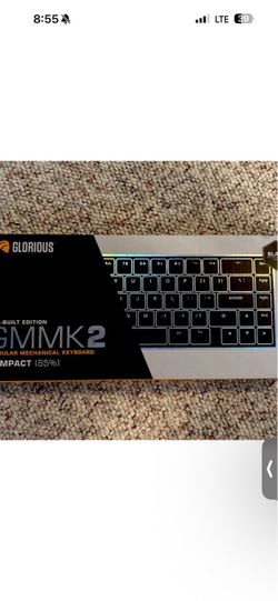 Glorious Wired Mechanical Gaming Keyboard GMMK 2 Compact 65% Black