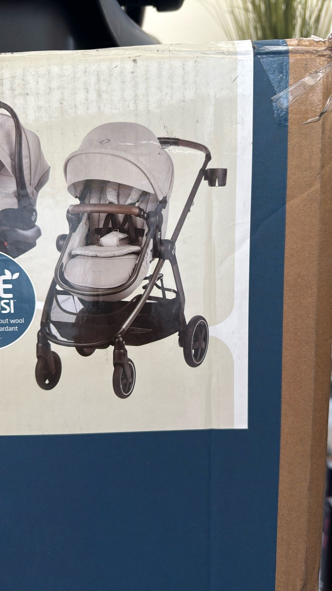 Maxi, cozy stroller, and bassinet