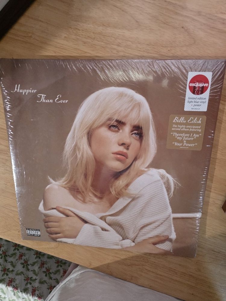 Billie Eilish Happier Than Ever Vinyl