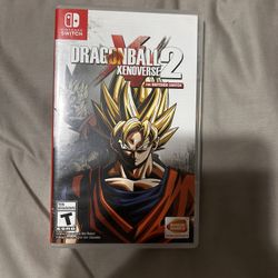 DRAGONBALL XENOVERSE 2 NINTENDO GAME