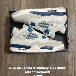 Nike Air Jordan 4 “Military Blue”