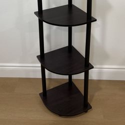 3 tier corner shelf (negotiable price)